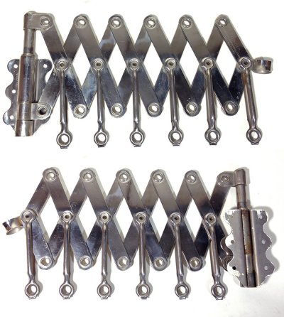 画像1: 1920's "EXTENSION" Steel Garment Hanger Rack