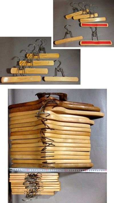 画像3: 21-sets "Advertising" Wood Hangers