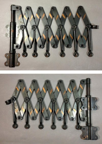 画像1: 1920's "EXTENSION" Steel Garment Hanger Rack