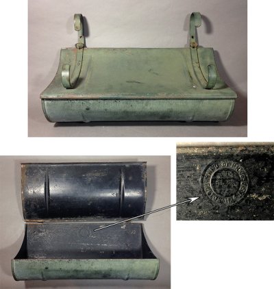 画像1: 1930's "Shabby" Steel Mail box