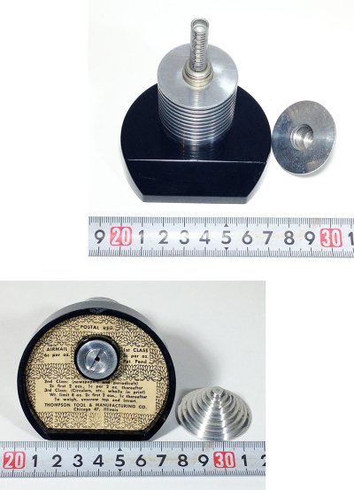 画像3: 1940-50's Paper Weight＆Postal Scale【BLACK×SILVER】