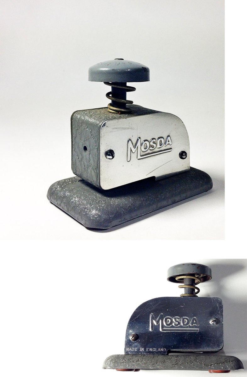 画像1: 1940-50's Desktop "Clipless" Paper Fastener (1)