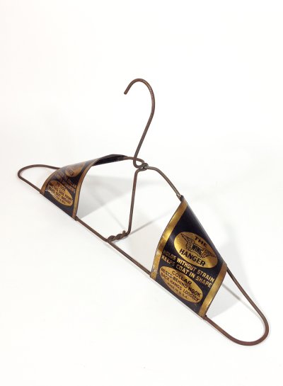 画像2: Early 1920's "THE WING HANGER" Steel Wire Advertising Hanger