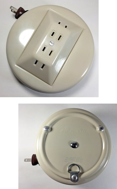 画像1: 1950-60's "Cordomatic" 4-Outlet Cord Reel