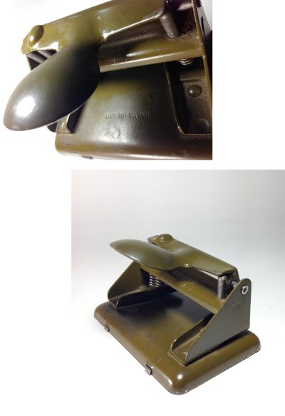 画像1: 1940-50's【3-HOLE】Adjustable Paper Punch