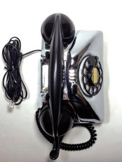 画像4: - 実働品 - 1940's U.S.ARMY Chromed Telephone　【BLACK × SILVER】 (4)