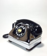 画像3: - 実働品 - 1940's U.S.ARMY Chromed Telephone　【BLACK × SILVER】 (3)