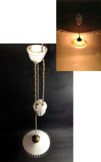 画像2: 1930-40's "Rise＆Fall" Pendant Lamp【Complete】 (2)