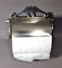 画像3: 1920's Art Deco "FUJIYAMA" Toilet Paper Holder  (3)