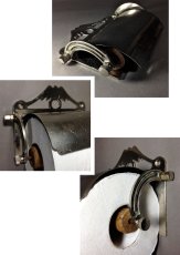 画像4: 1920's Art Deco "FUJIYAMA" Toilet Paper Holder  (4)