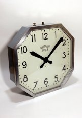 画像2: 1930's French Art Déco "BRILLIE" Wall Clock　【大きいです】 (2)