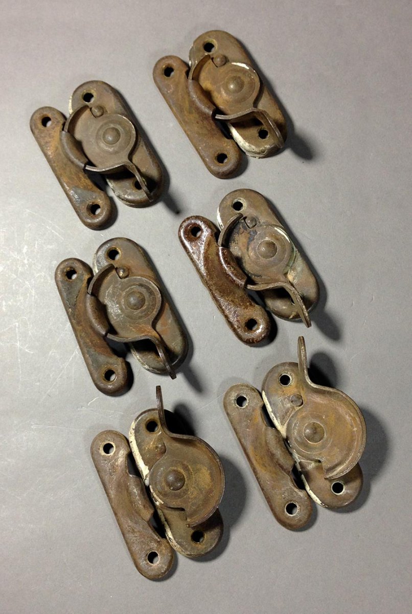 画像1: 【6-Set 】Window Locks w/ strikes (1)