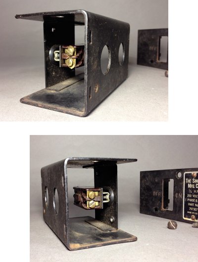 画像2: 1920-30's【The Singer Mfg Co.】Toggle Switch Box