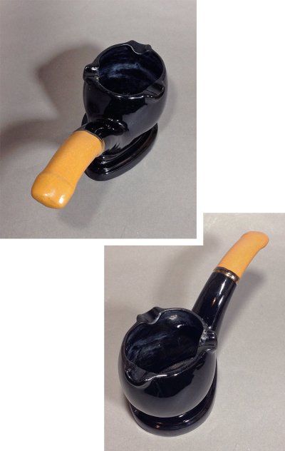 画像1: 1950's "Pipe" Cigarette Ashtray【Made in Japan】