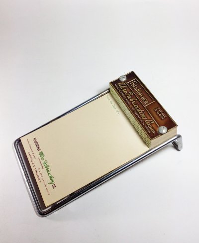 画像1: 1950's【Wire Fabricating Co.】Notepad Holder