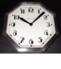 画像4: 1930's French "BRILLIE" Octagon Wall Clock (4)