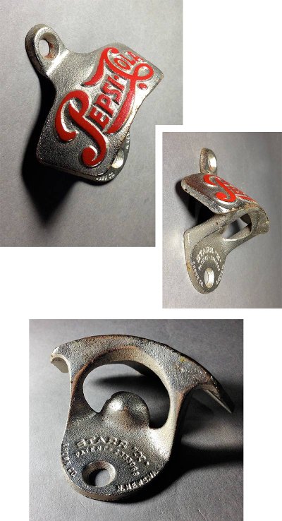 画像1: 1940-50's "Pepsi Cola" Bottle Opener【Dead Stock】