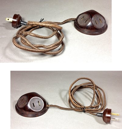 画像3: 1930-40's 【4-outlet】Extension Cord