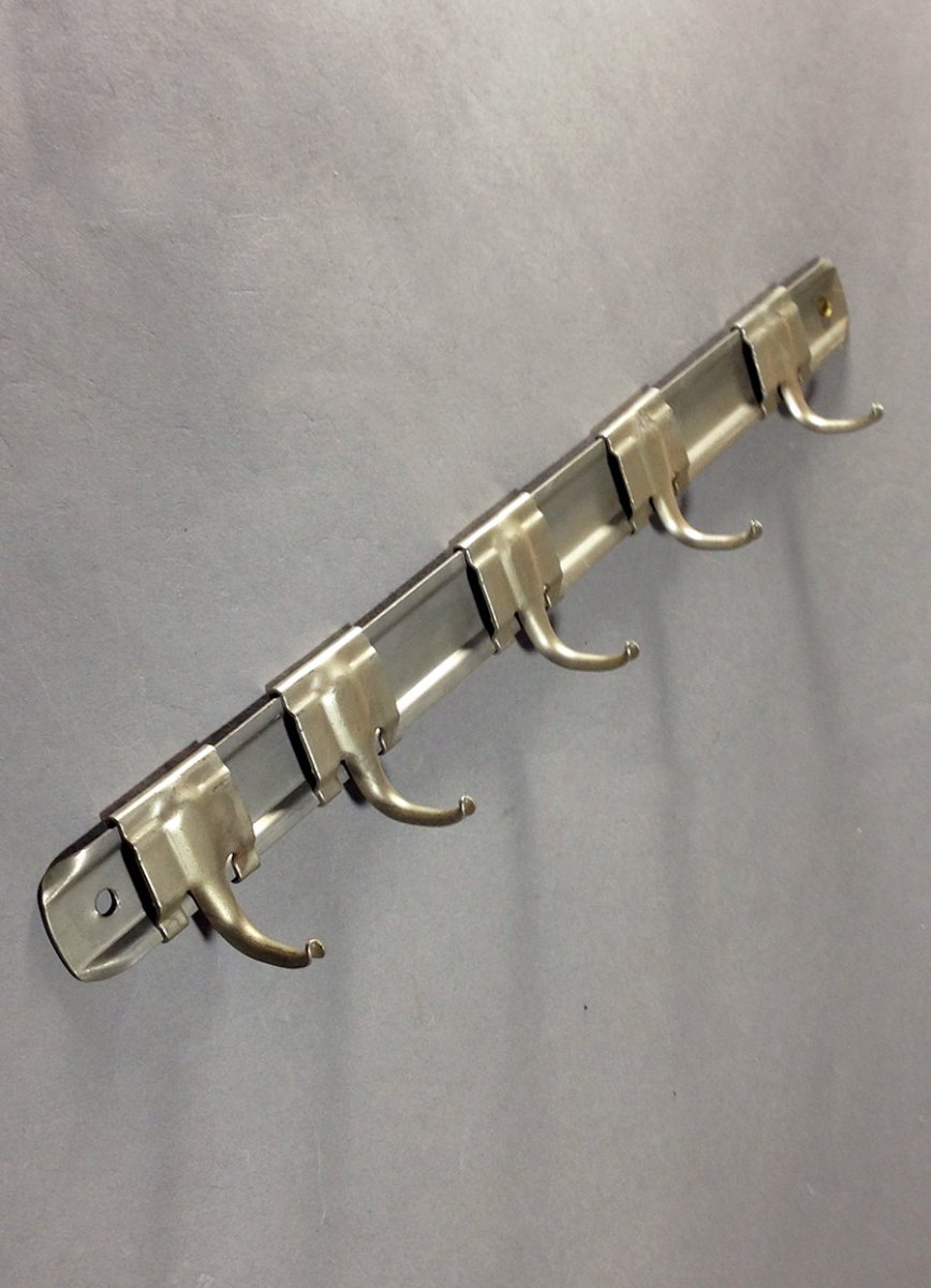 画像1: 1950-60's "Adjustable Position" Small Hook Rack (1)