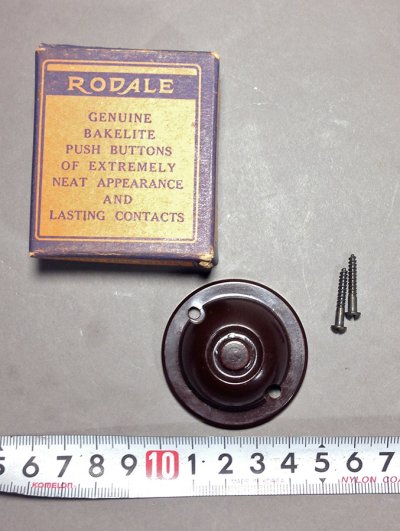 画像3: 1940-50's "RODALE" Doorbell Push Button