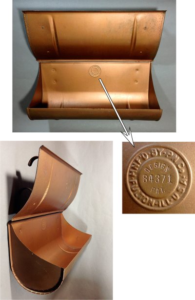 画像3: 1930's "Bronze" Steel Mail box