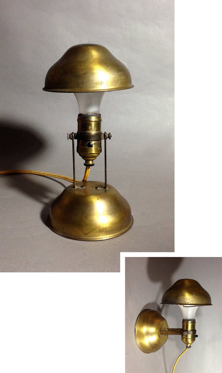 画像1: 1930's "2-Way" Table/Desk Lamp (1)