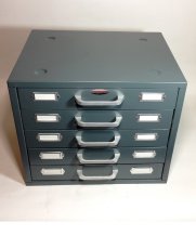 画像2: 1960-70's "Neumade" 5-Drawer Cabinet【特大】 (2)