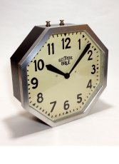 画像2: 1920-30's French Art Déco "BRILLIE" Wall Clock (2)