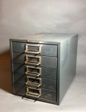 画像1: 1950-60's "Art Steel Co. N.Y." 5-Drawer Cabinet (1)