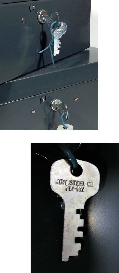 画像3: 1960-early 1970's "Art Steel Co. N.Y." Safety Box【1台】