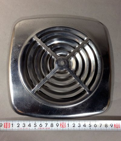 画像3: Late-1960's Chrome Internal Ventilation Grille 