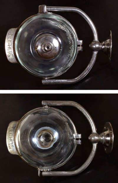 画像3: 1910-20's "N.Y." Glass Liquid Soap Dispenser