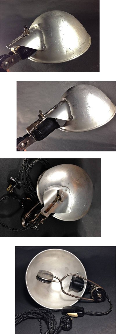 画像3: 1950-60's "Soviet" Aluminum Clip On Light