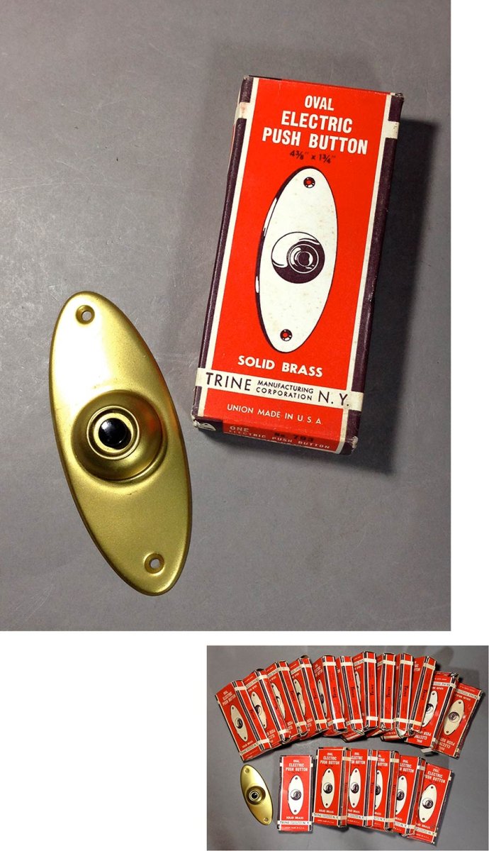 画像1: 【DEAD-STOCK】1940-50's "Brass" Bell Switch (1)
