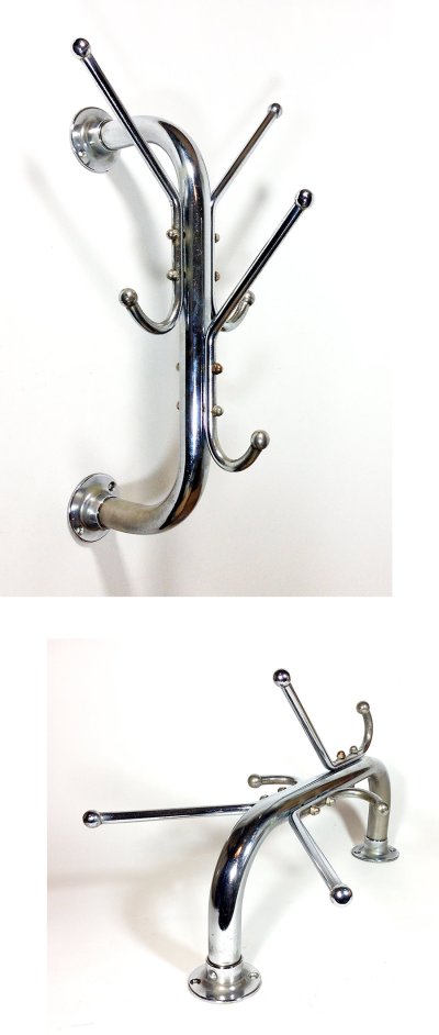 画像1: 1950-60's "Wall Mount" Hat & Coat Rack