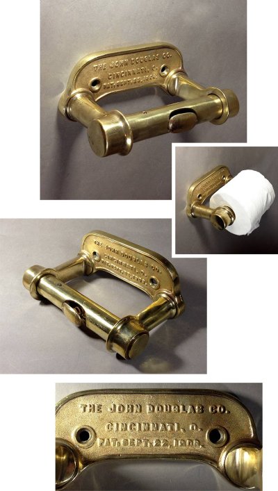 画像1: Pat.1908【The John Douglas Co.】Toilet Paper Holder