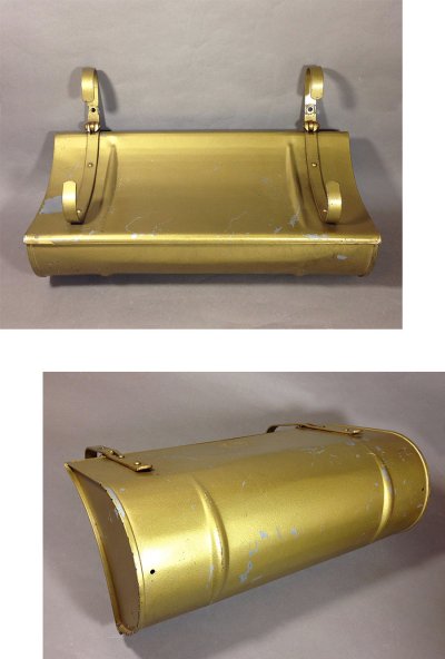 画像1: 1930's "Gold Tone" Steel Mail box