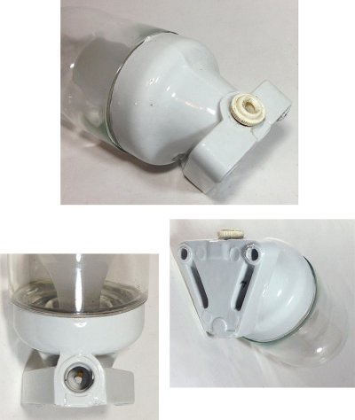 画像2: 1930-40's Art Deco【Glass＆Porcelain】Wall Light