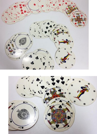 画像2: 1950-60's "Circular" Playing card