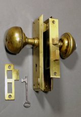 画像4: Early 1900's "COMBINATION" Door Knob ＆ BELL 【Complete】 (4)