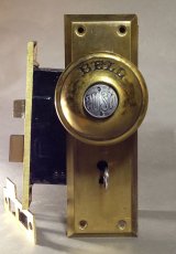 画像3: Early 1900's "COMBINATION" Door Knob ＆ BELL 【Complete】 (3)