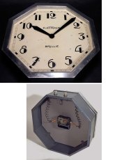 画像5: 1930's French "BRILLIE" Octagon Wall Clock (5)