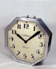 画像3: 1930's French "BRILLIE" Octagon Wall Clock (3)