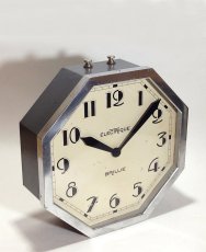 画像1: 1930's French "BRILLIE" Octagon Wall Clock (1)