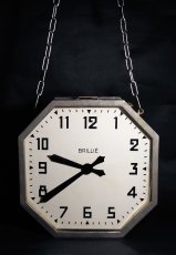 画像4: 1940's "Double-Face＆Light" BRILLIE French Art Déco Clock【大きいです】  (4)