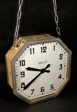 画像2: 1940's "Double-Face＆Light" BRILLIE French Art Déco Clock【大きいです】  (2)