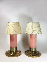 画像4: 1950's Pair of "Push up" Candle Holders (4)