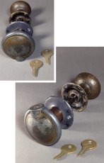 画像2: 【Spin-Lock !!】1900-30's "Oddball" Door Knob  (2)