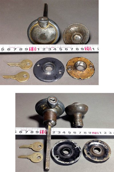 画像3: 【Spin-Lock !!】1900-30's "Oddball" Door Knob 