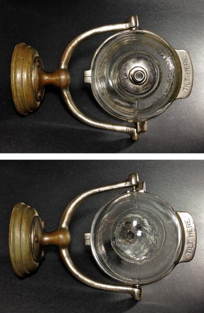 画像2: 1900's "N.Y." Glass Liquid Soap Dispenser